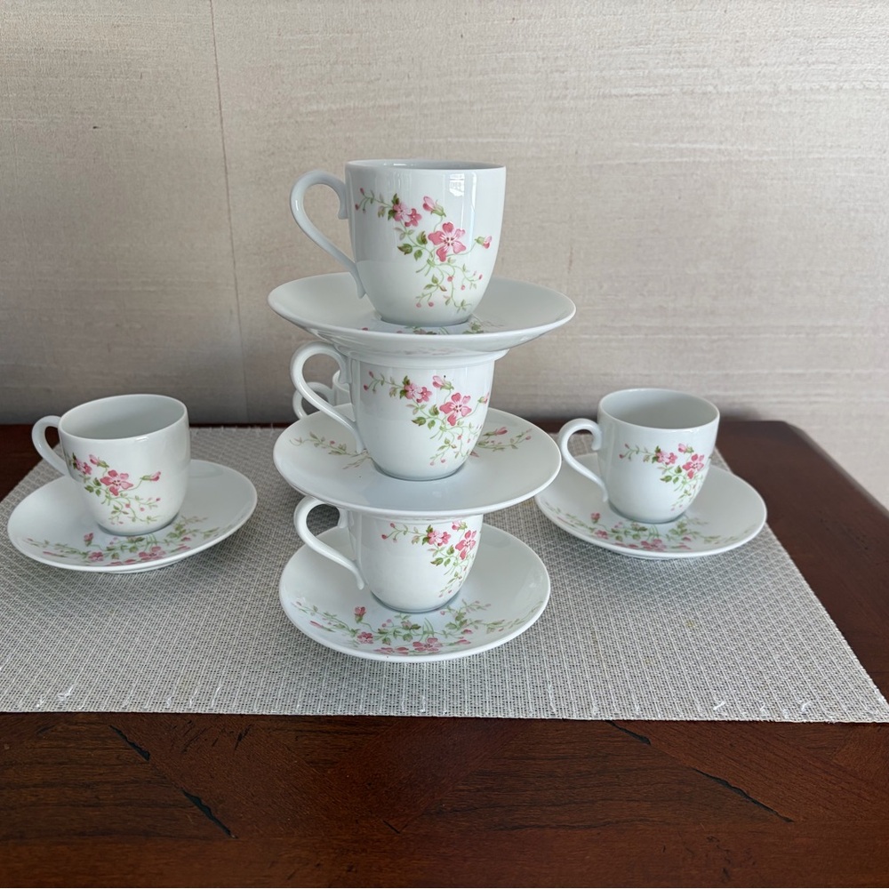 Set of 6 Vintage  Jammet-Seignolles Limoges - France Exclusivite Forme Limoges